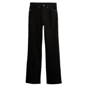 GAP Black High Rise Flare Jeans